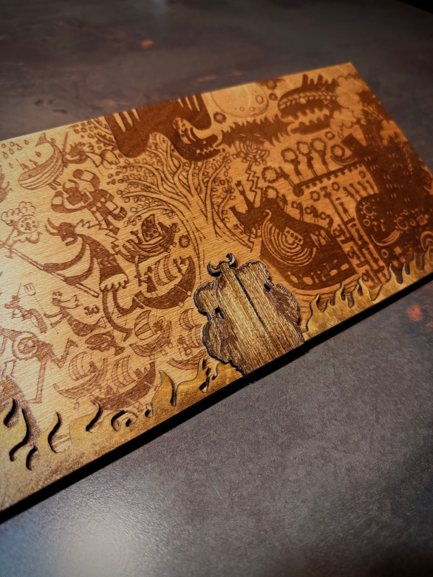 Gravure bois One Piece — Texte de Harley, chapitre 1138