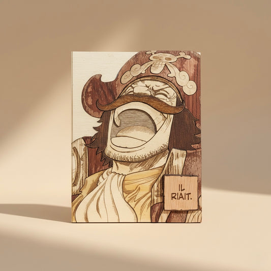 Gol D. Roger — “Il riait”